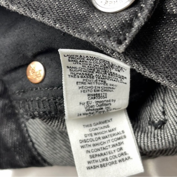 Free People We The Free Relaxed & Destroyed Denim Skirt Size 4/ 26 - Picture 9 of 9